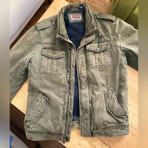Levi’s Sherpa lined men’s jacket